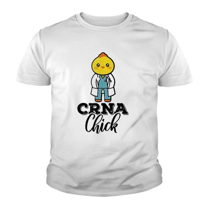 Crna Chick Anesthesiologist Nurse Funny Mother's Day  Youth T-shirt