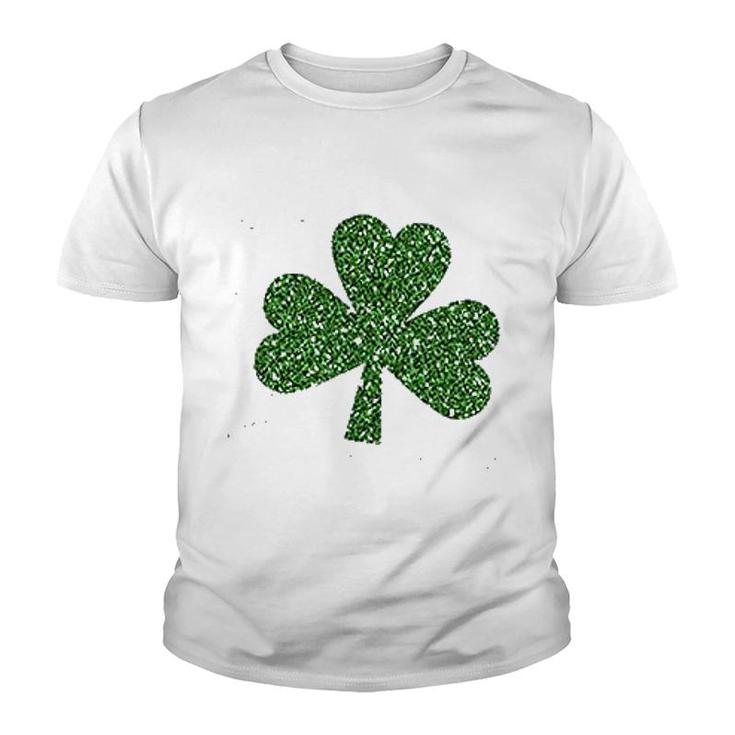 Cute Graphic Irish Shamrock Holiday Youth T-shirt