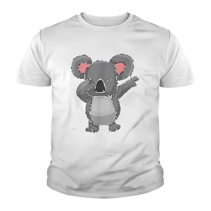Dabbing Koala Funny Dab Gift Youth T-shirt