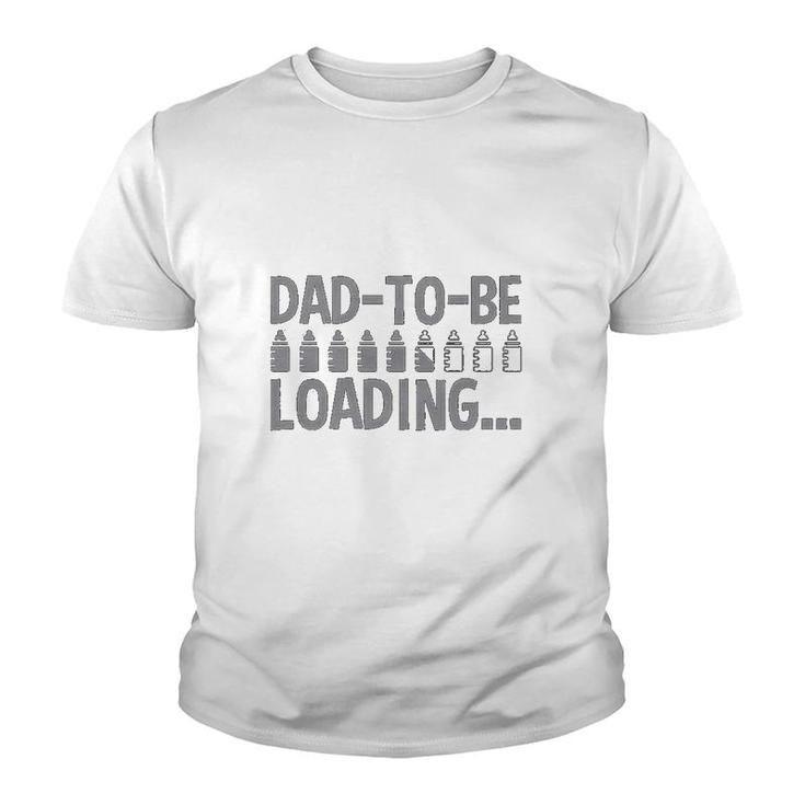 Dad To Be Loading Gift Youth T-shirt