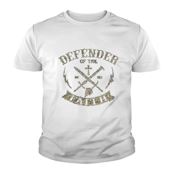 Defender Of The Faith Youth T-shirt