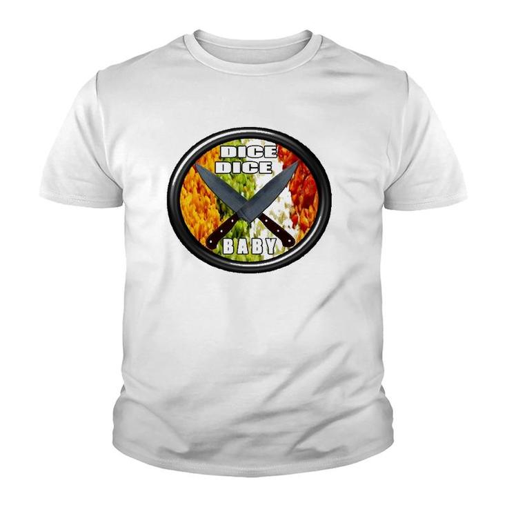 Dice Dice Baby Veggies Gift Youth T-shirt