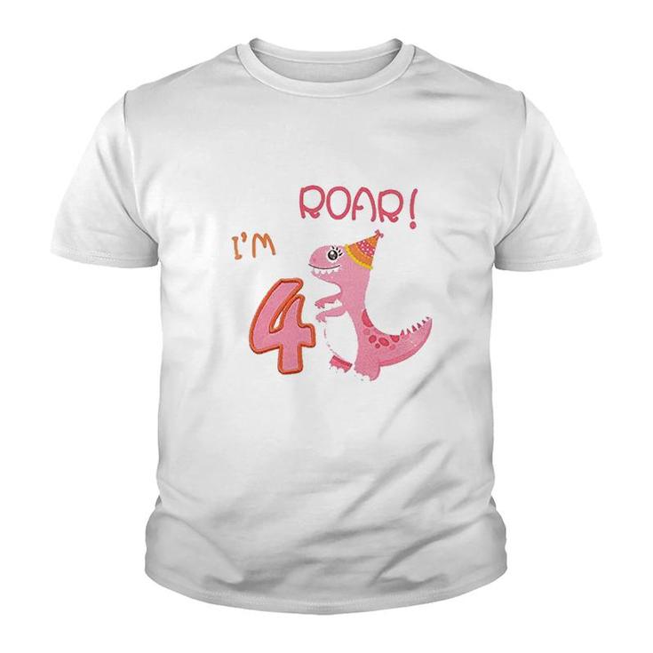 Dinosaur Themed Party Gift Youth T-shirt