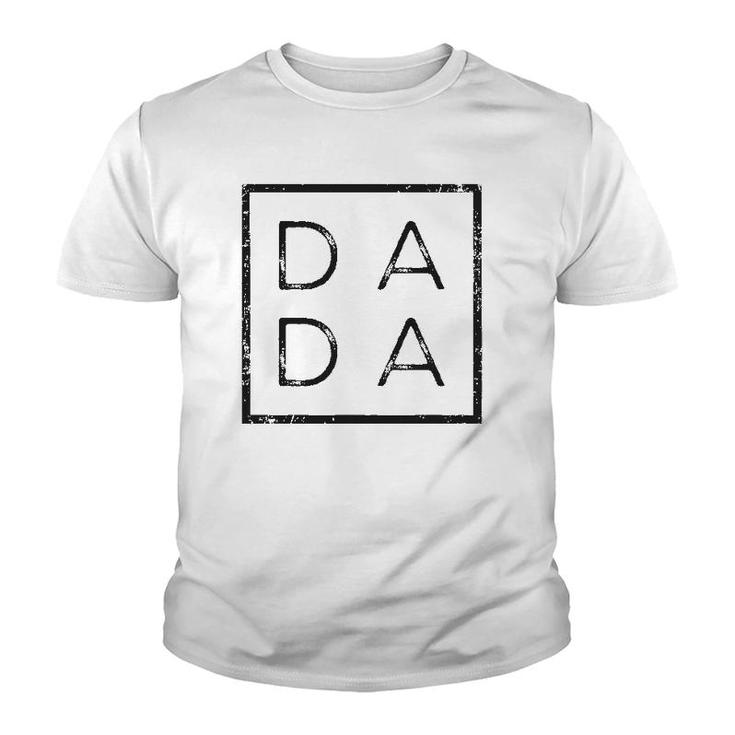 Distressed Dada Funny Graphic For New Dad Him Dada Youth T-shirt