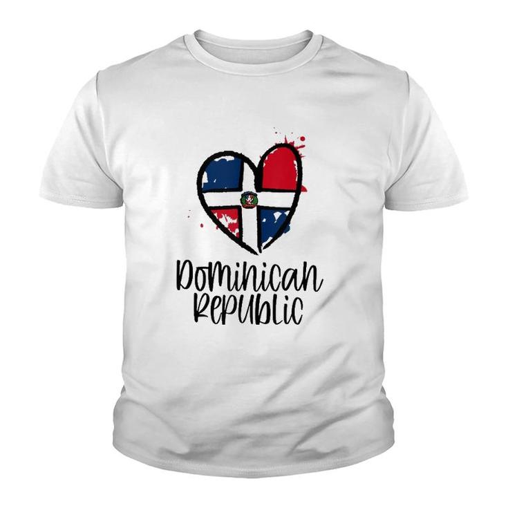 Dominican Republic Northern America Spanish Dominican Gift  Youth T-shirt
