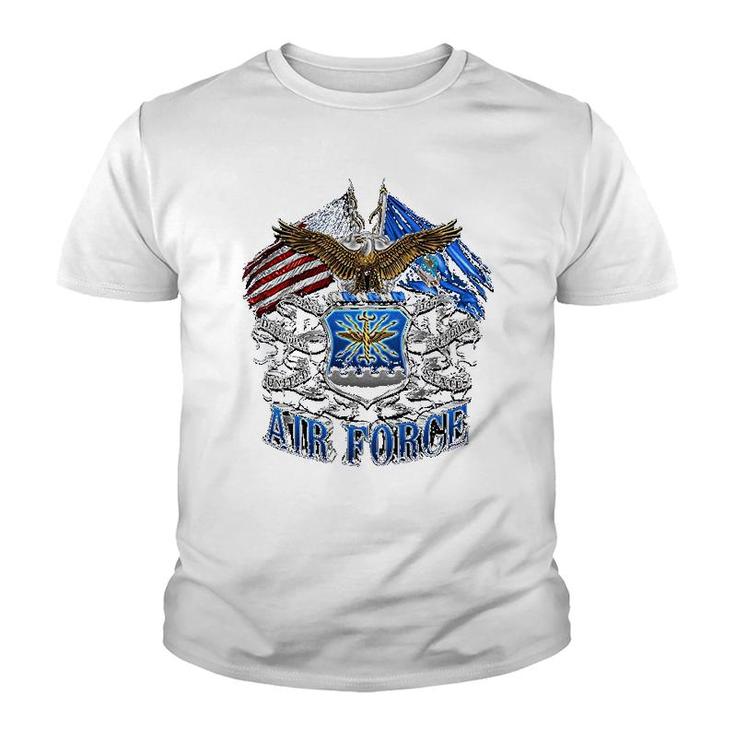 Double Flag Air Force Youth T-shirt