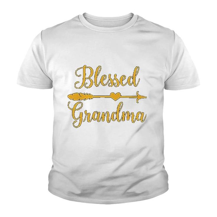 Dreaminos Blessed Grandma Youth T-shirt