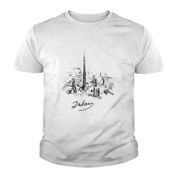 Dubai Visit Dubai Souvenir Holiday Gift Youth T-shirt