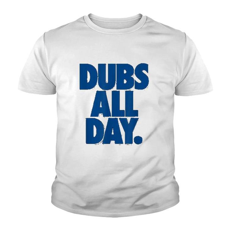 Dubs All Day Dub Nation Youth T-shirt