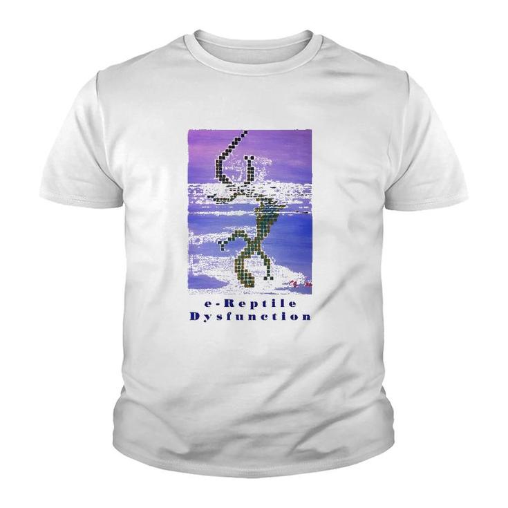 E Reptile Dysfunction Book Poster Youth T-shirt