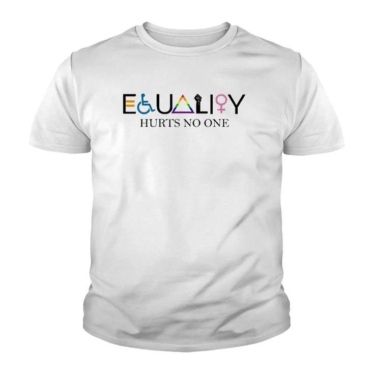 Equality Hurts No One Lgbt Youth T-shirt