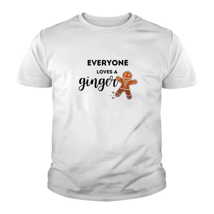 Everyone Loves A Ginger Youth T-shirt