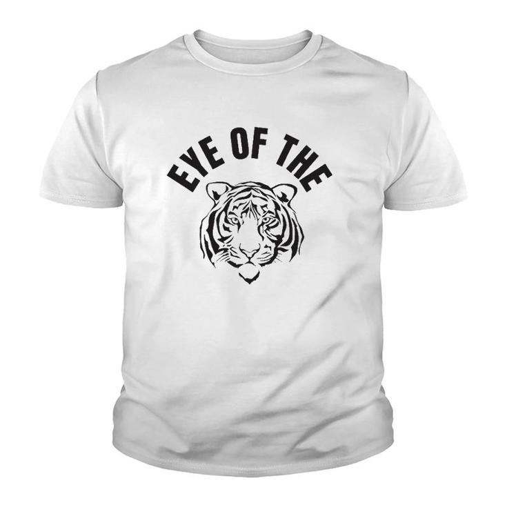 Eye Of The Tiger Inspirational Quote Workout Fitness Youth T-shirt