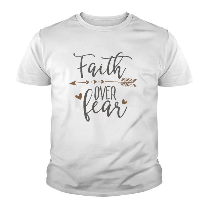 Faith Over Fear Faith Over Fear Ltd Youth T-shirt