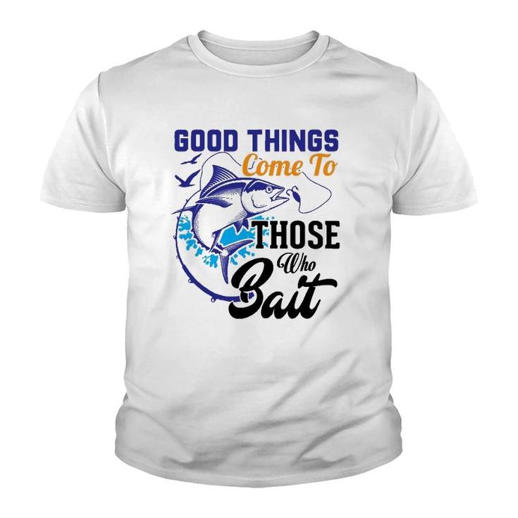 Father's Day Gift For Fisherman, Mens Fishing Gifts, Dad Youth T-shirt