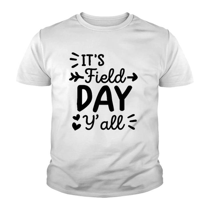Field Day  Blue For Teacher Field Day Tee S School  Youth T-shirt