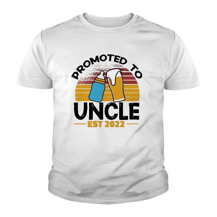 First Time Uncle Promoted To Uncle 2022  Youth T-shirt