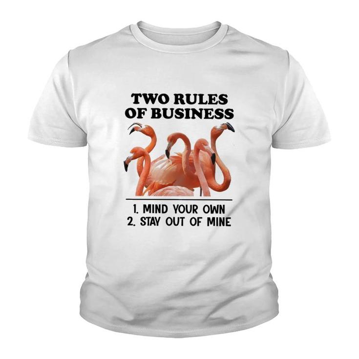 Flamingo Rules Youth T-shirt