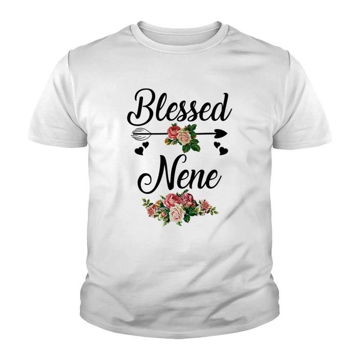 Flower Blessed Nene Youth T-shirt