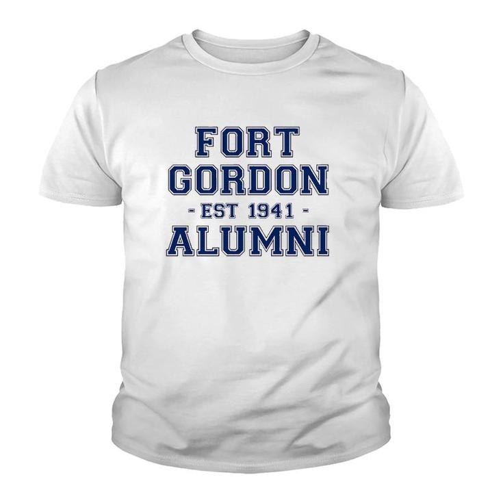 Fort Gordon Alumni College Themed Fort Gordon Army Veteran Youth T-shirt