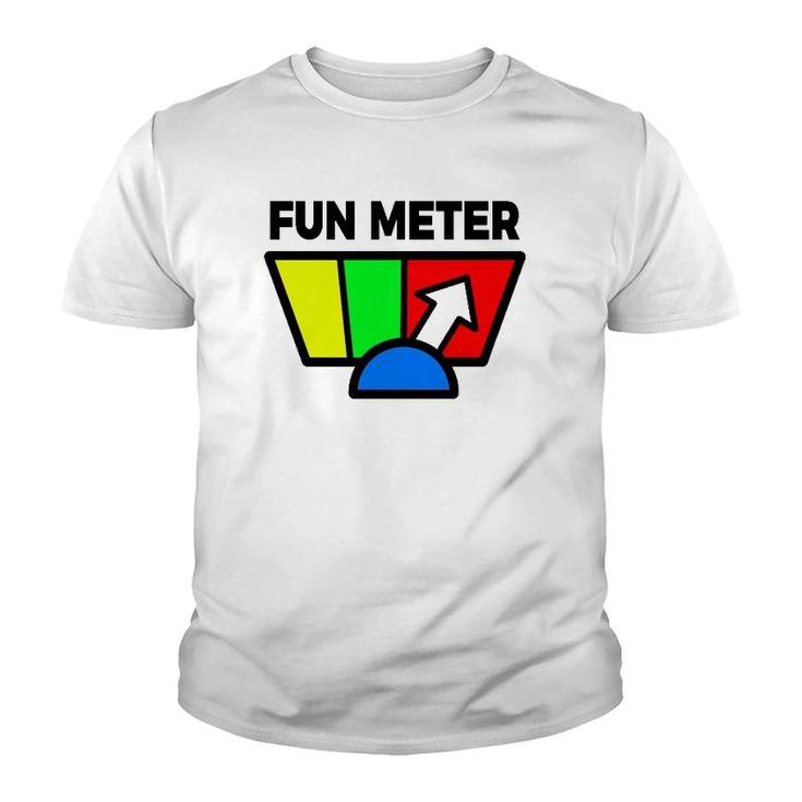 Fun Meter Humor, Sarcastic Youth T-shirt