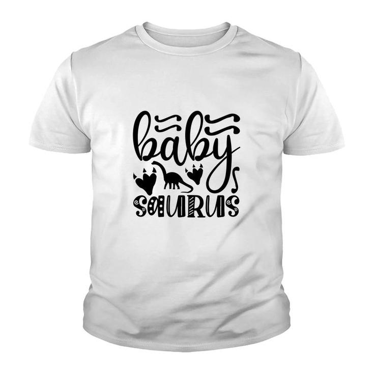 Funny Baby Saurus Boy Girl Kids Gift Youth T-shirt