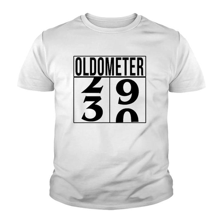 Funny Birthday Gift For 30 Years Old Oldometer Unique B-Day Youth T-shirt