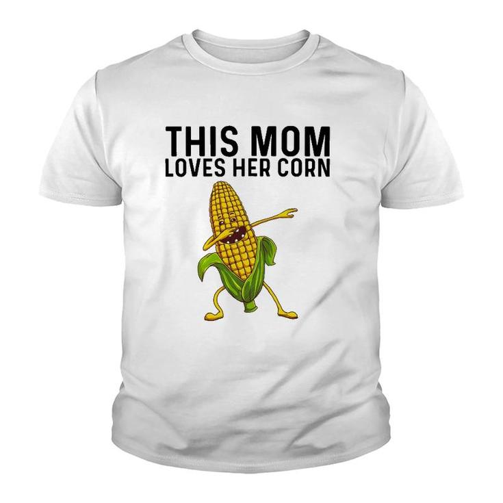 Funny Corn Gift For Mom Women Corn On The Cob Costume Farmer Youth T-shirt