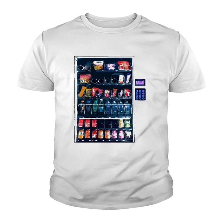 Funny Costumes For Halloween Vending Machine Silvester Youth T-shirt