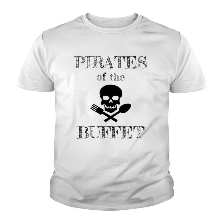 Funny Cruise Ship Pirates Of The Buffet Cruising Youth T-shirt
