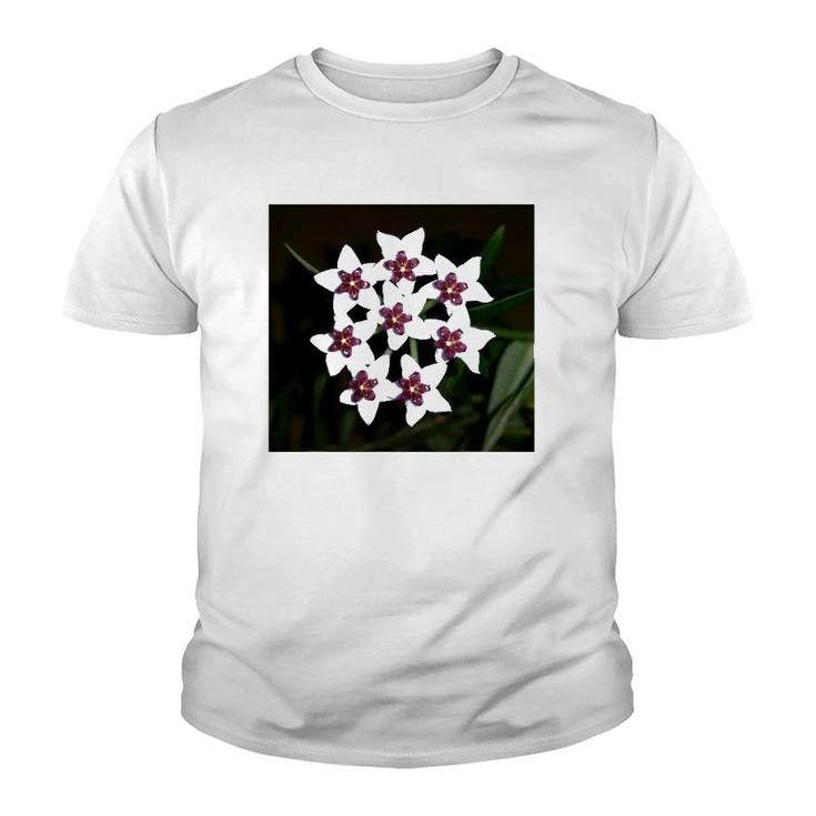 Funny Hoya Flowers Succulent Gardening Plant Youth T-shirt