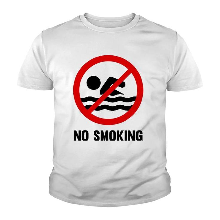 Funny No Smoking  Meme No Smoking Youth T-shirt