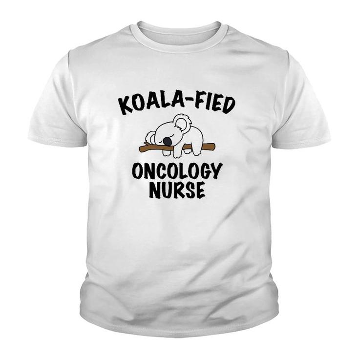 Funny Nursecute Koala Oncology Nurse Gift Youth T-shirt