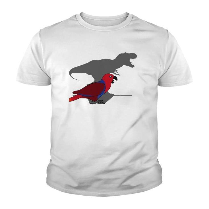 Funny Parrot Owner, Birb Memes,Rex Female Eclectus Youth T-shirt