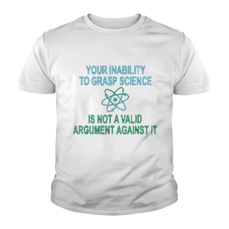 Funny Pro Science Advocate Scientific Youth T-shirt