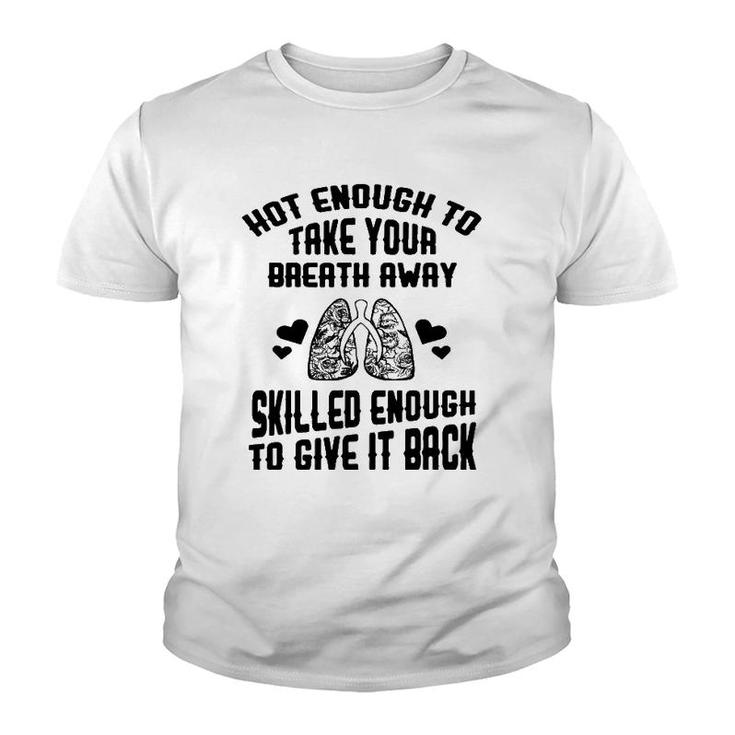 Funny Respiratory Therapist School Nurse Meme Gift Youth T-shirt