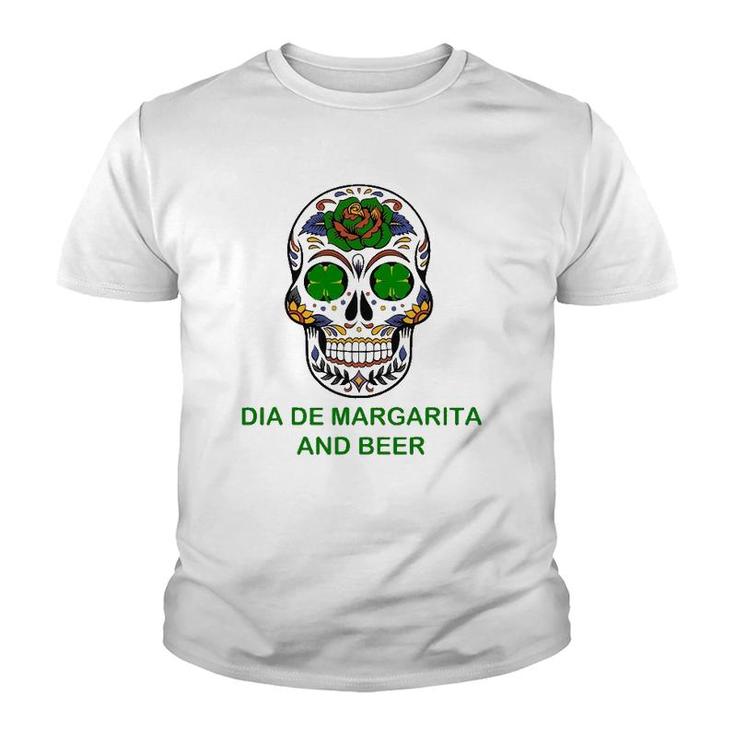 Funny St Patrick's Day And Cinco De Mayo Youth T-shirt