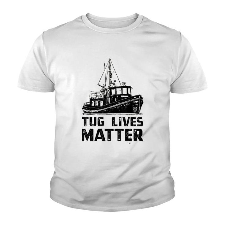 Funny Tugboat Tug Matters Boat Youth T-shirt
