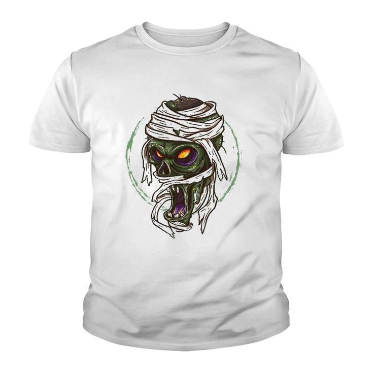 Funny Zombie Happy Halloween For Men Youth T-shirt