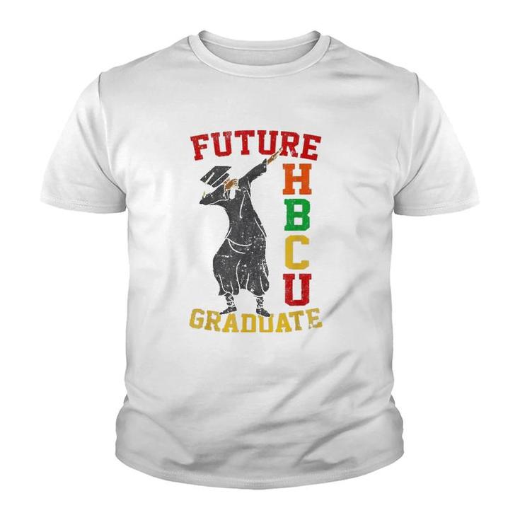 Future Hbcu Graduate Dabbing Grad Historical Black College Youth T-shirt