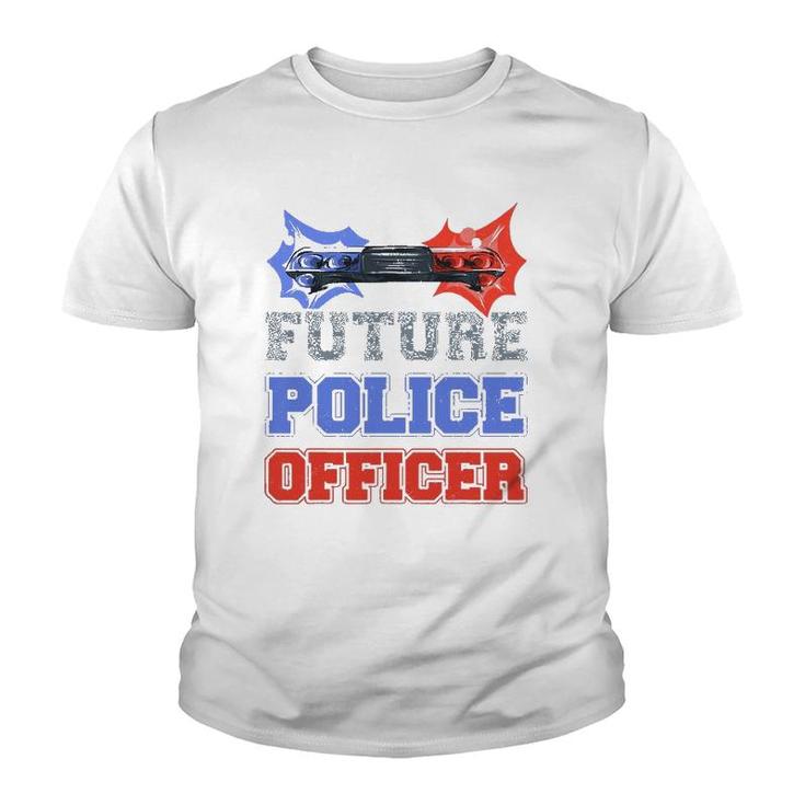 Future Police Officer Gift Idea For Deputys And Help Sherrif Youth T-shirt