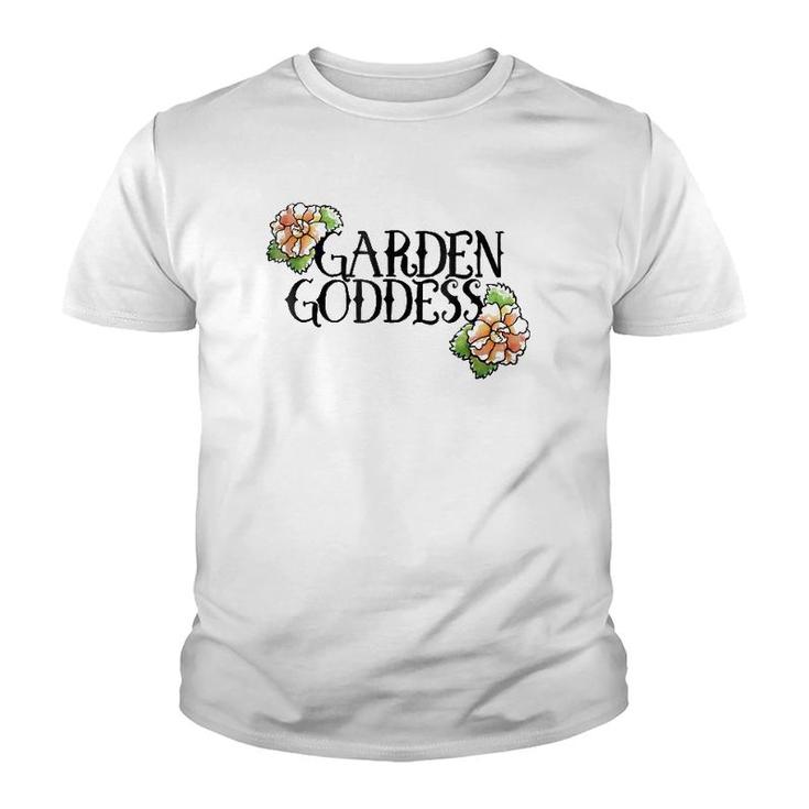 Garden Goddess  Proud Gardener Tee S Youth T-shirt