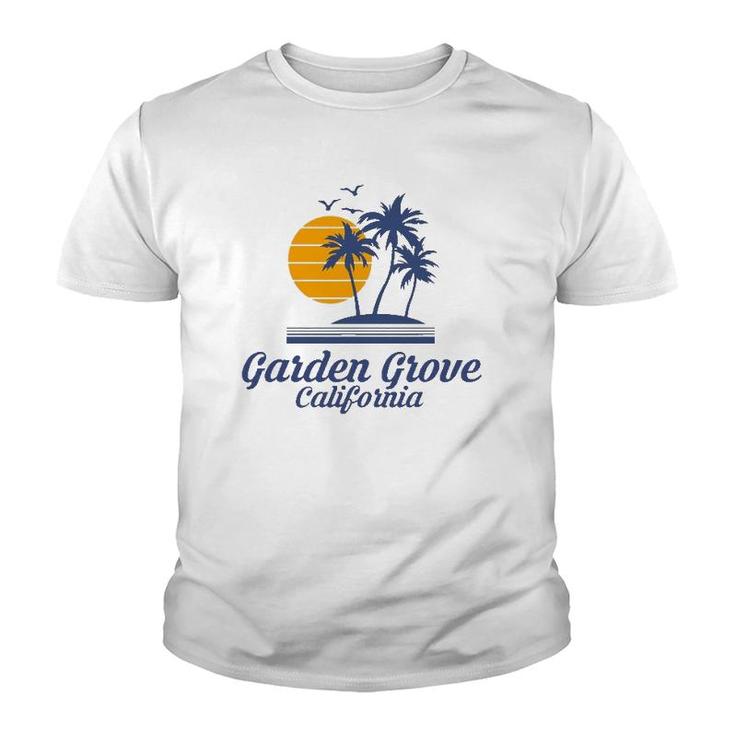 Garden Grove California Ca Beach City State Tourist Souvenir Youth T-shirt