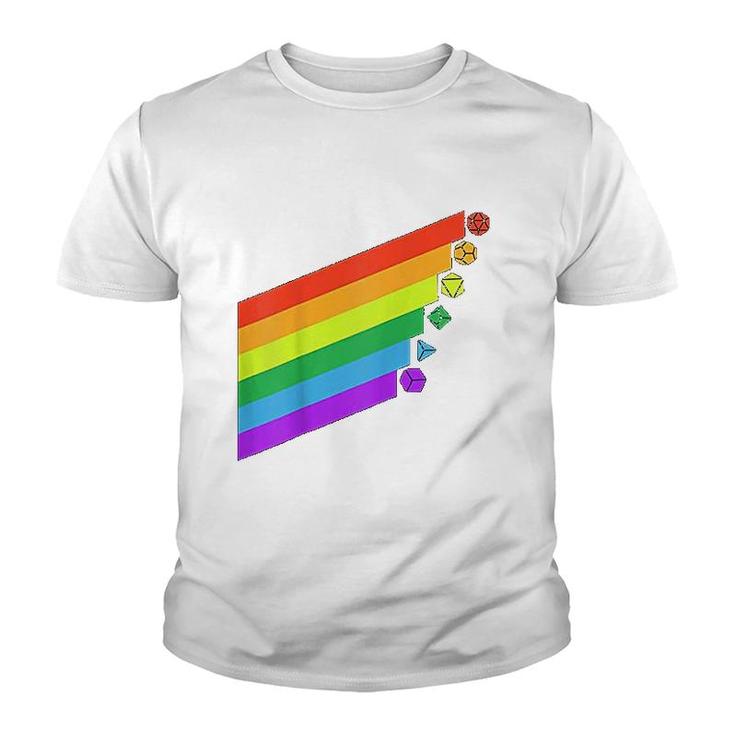 Gay Pride Rainbow Nerdy Youth T-shirt
