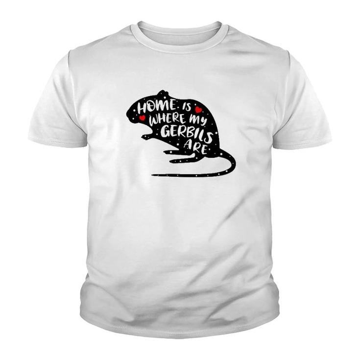 Gerbil Funny Cute Saying For Owners Of Gerbils Youth T-shirt