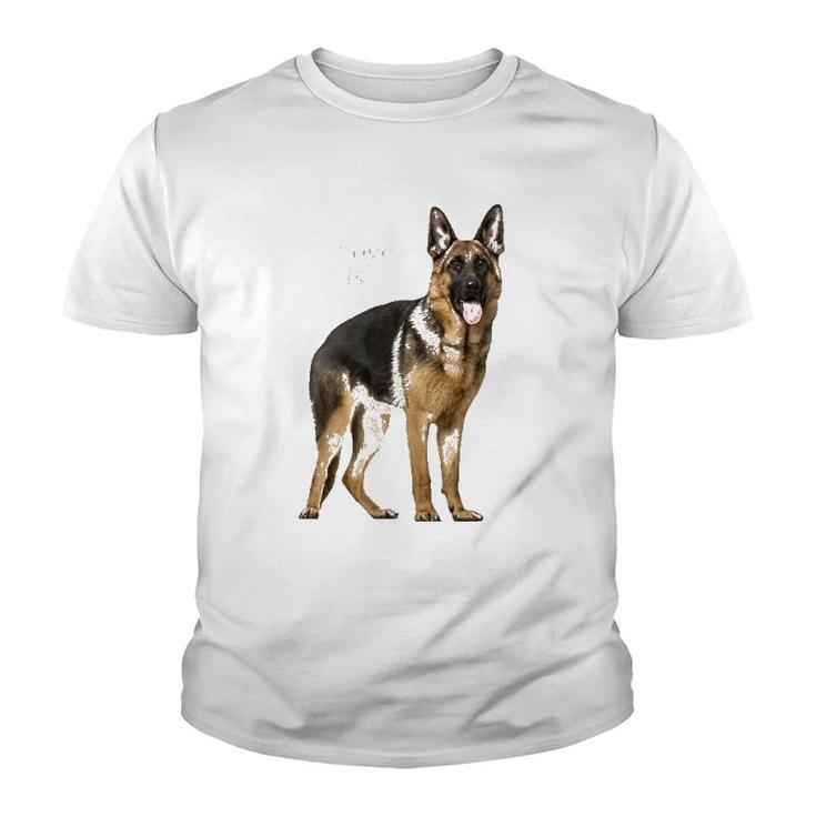 German Shepherd  Shepard Dog Mom Dad Love Pet Puppy Tee  Youth T-shirt