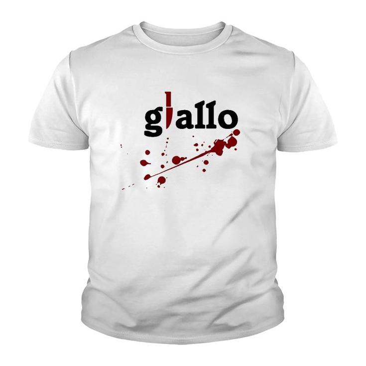 Giallo Italian Horror Movie T Youth T-shirt