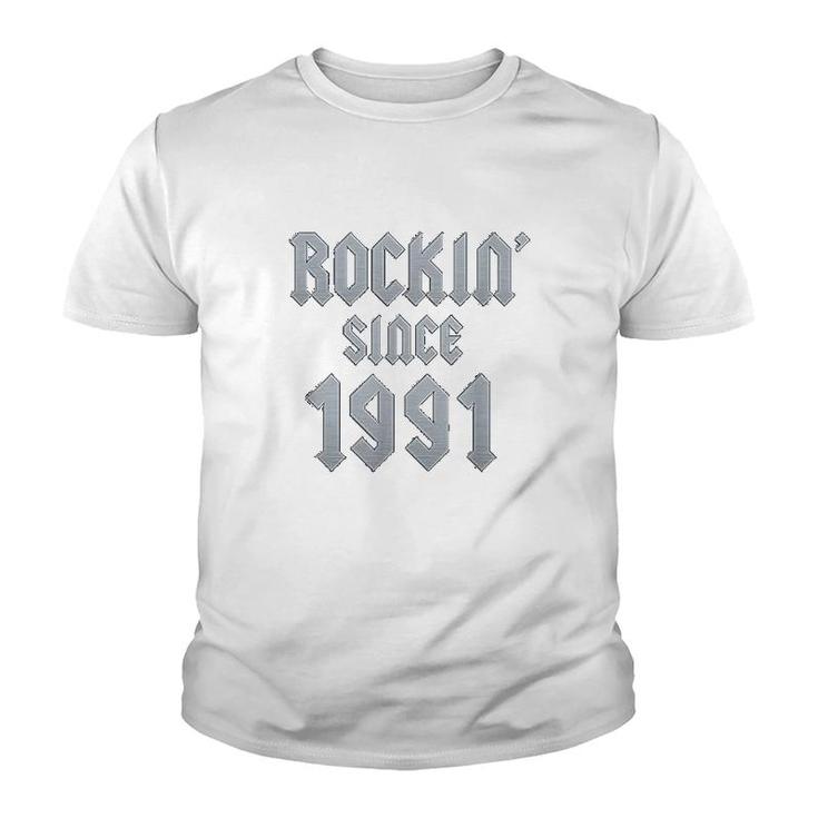 Gift For 30 Year Old Classic Rock 1991 Youth T-shirt
