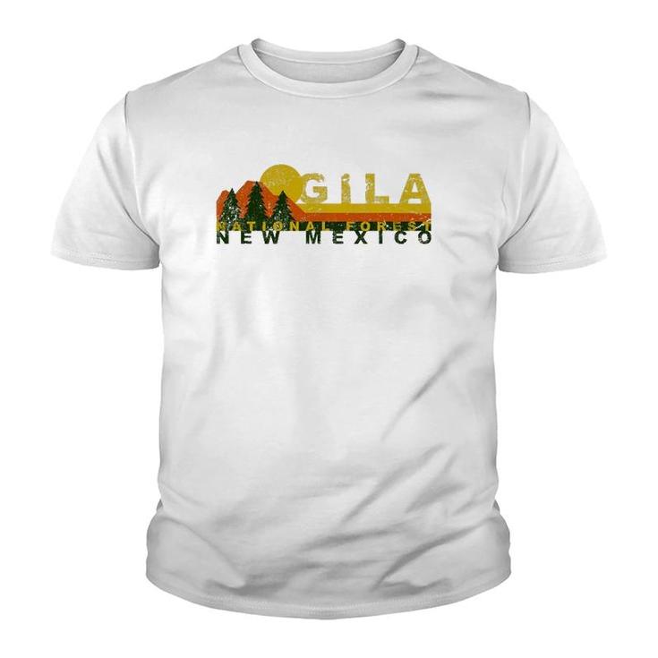 Gila National Forest Vintage Retro Youth T-shirt
