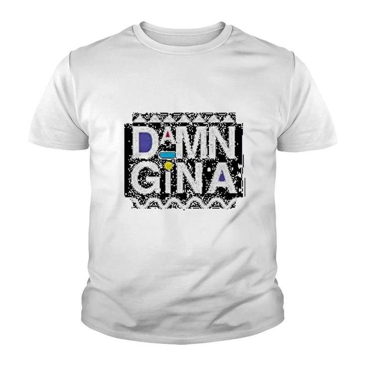 Gina Retro 90s Clothing Funny Youth T-shirt